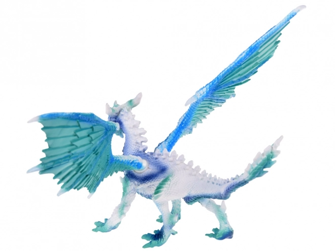 Ice Dragon Figure with Movable Wings