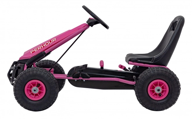 Pedal Go-Kart AIR PerHour for Kids Pink