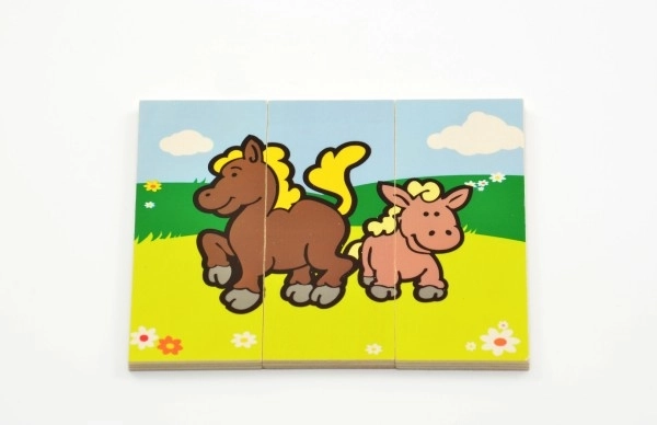 My First Animal Wooden Puzzle for Toddlers