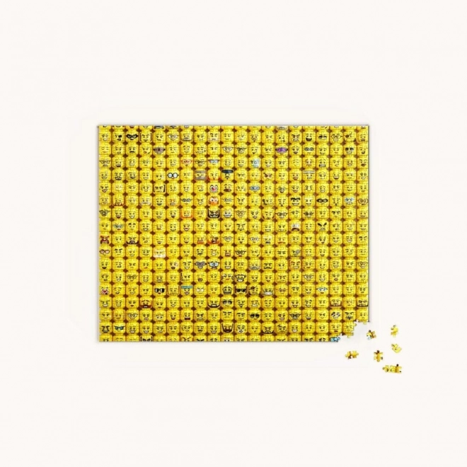 Puzzle LEGO Minifigure Faces 1000 Pieces