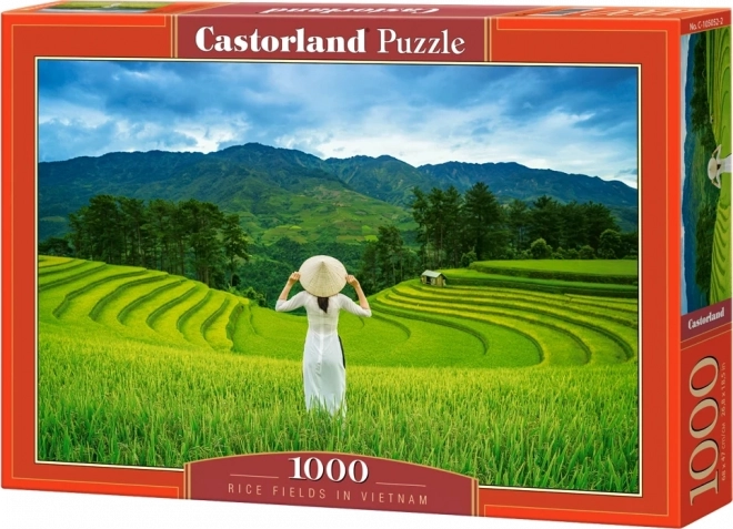 Castorland Jigsaw Puzzle - Rice Fields in Vietnam 1000 Pieces