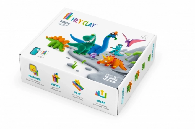 Hey Clay Dinosaur Set