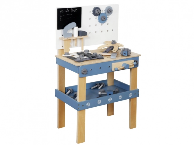 Large Wooden Workshop Tool Set for Kids