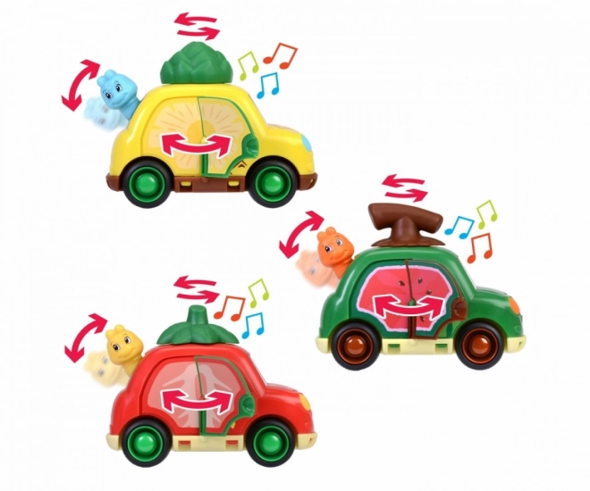 ABC Fruit Friends Car 12cm