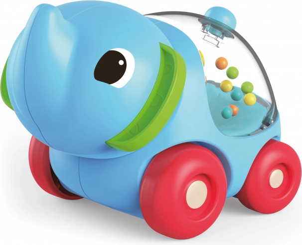 Rolling Elephant Rattle Toy