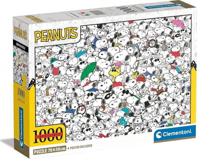 Clementoni Impossible Compact Puzzle - Snoopy