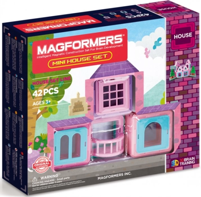 MAGFORMERS Mini House Set 42 pieces