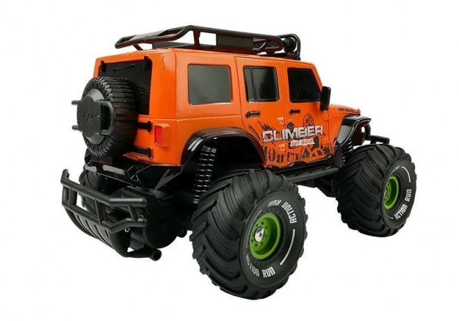 Remote Controlled Off-Road Jeep Orange 2.4G