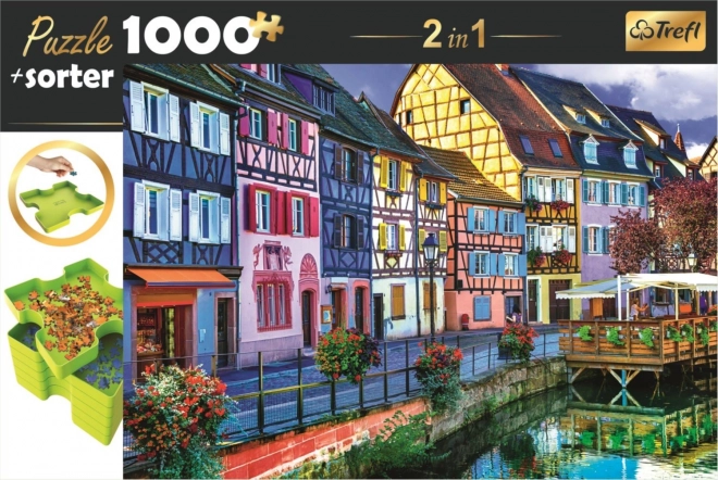 Puzzle with Organizer 2-in-1 Colmar France