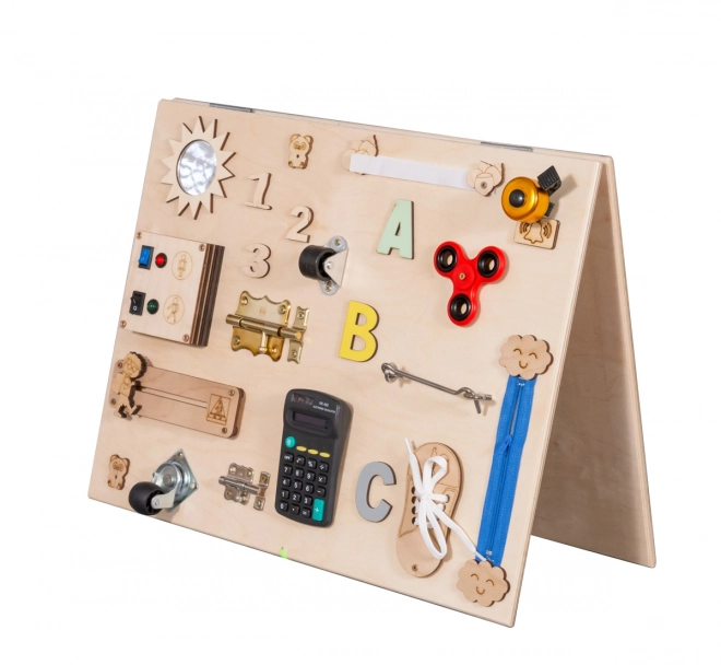 Wooden Sensory Activity Board