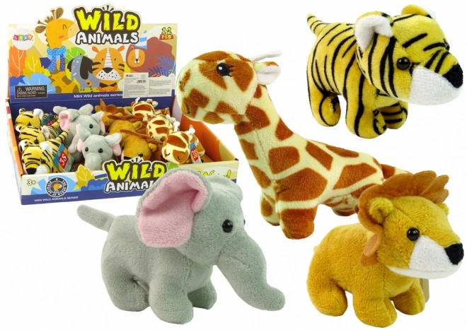 Mini Plush Safari Animals