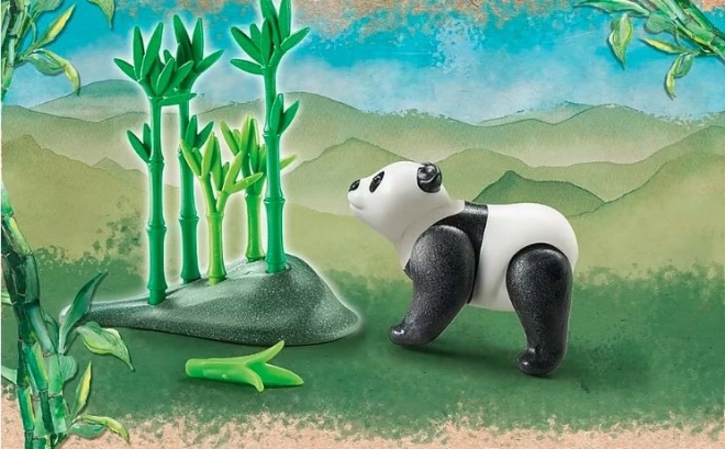 Wiltopia Panda Figurine Set