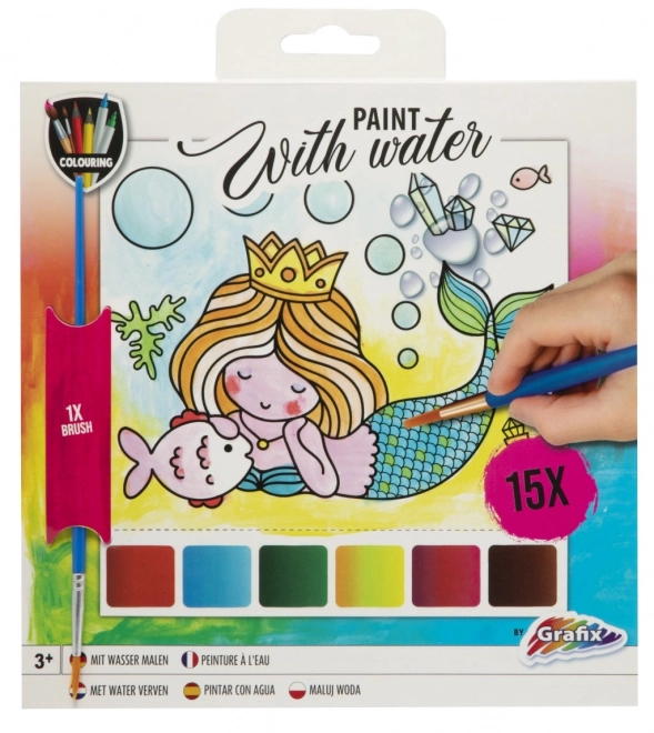 Water Painting Set with 15 Pictures