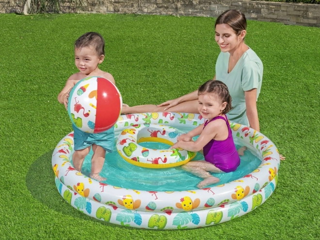 Inflatable Pool Set with Ball and Ring by Bestway