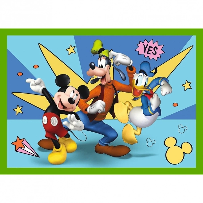 Mickey Mouse Clubhouse Friends Puzzle Set 4-in-1