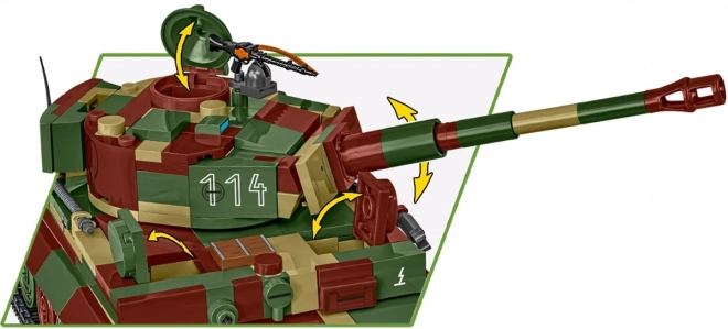 Tiger I Tank Building Blocks Set