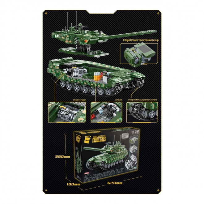 Qman Battle Zone Main Combat Tank