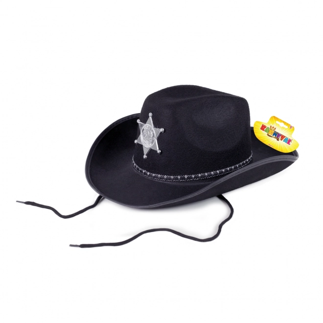 Cowboy Sheriff Hat with Star for Adults