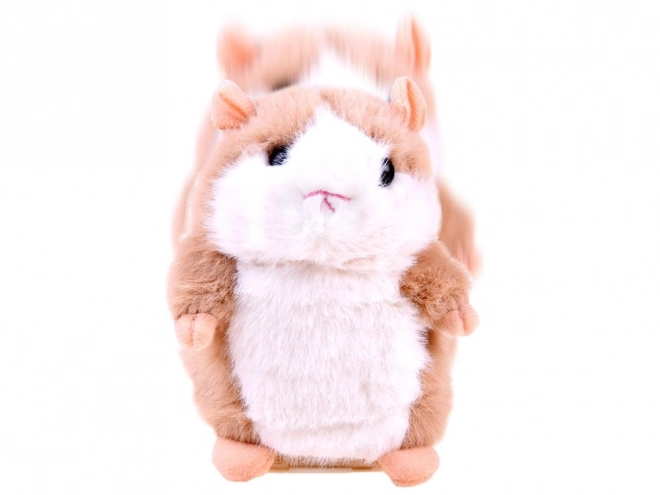 Funny Interactive Talking Hamster Plush Toy – brown