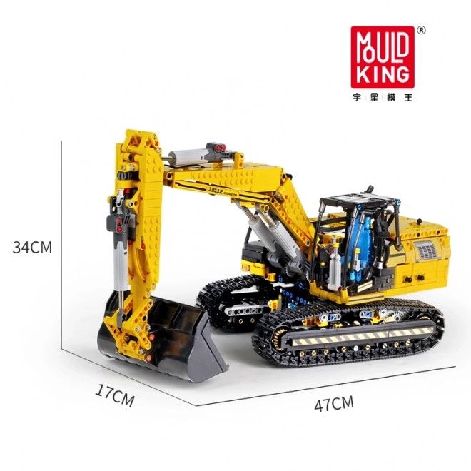 Remote Control Excavator Building Blocks