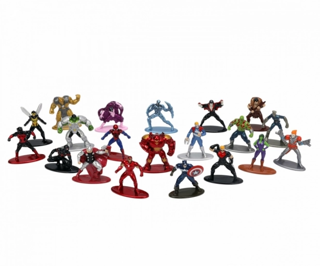 Marvel Metal Collector's Nano Figures 20 pcs, Wave 6