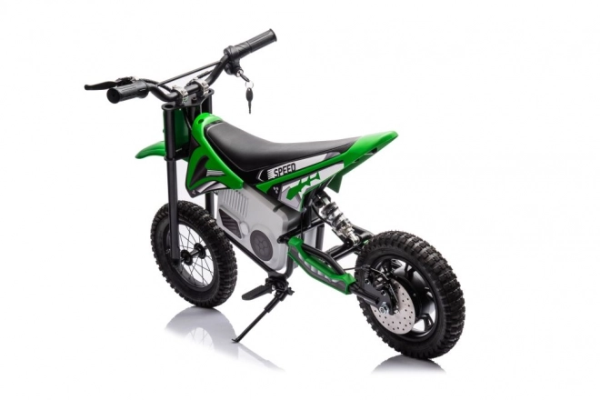 Electric Green Kids Dirt Bike