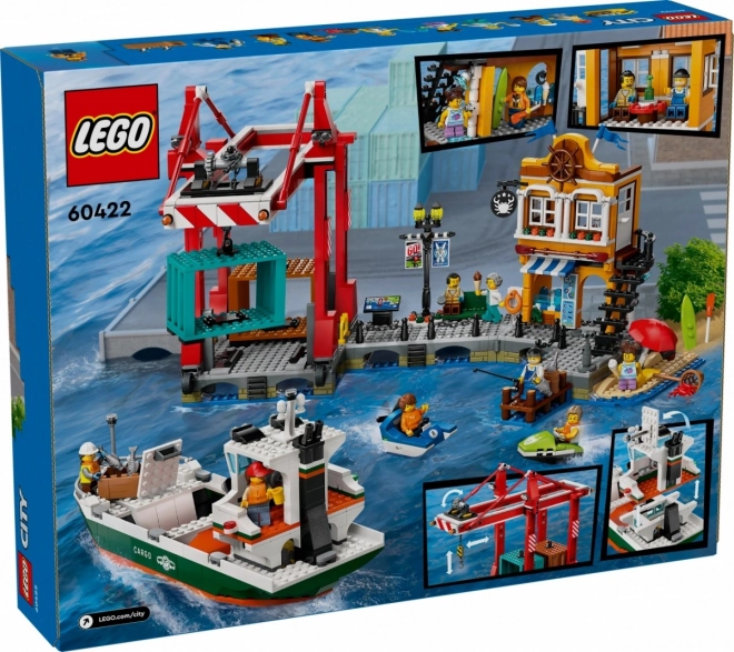 Coastal Port Cargo Ship Set by LEGO City