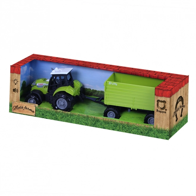 Farm Tractor with Sound and Light and Trailer