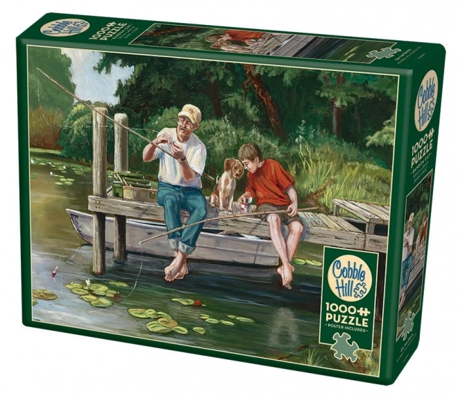 Cobble Hill Fishing 1000 Piece Puzzle