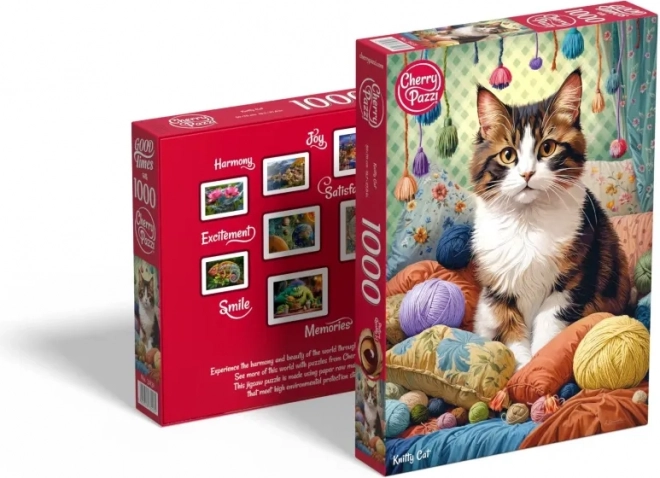 Cherry Pazzi puzzle Cat in Yarn