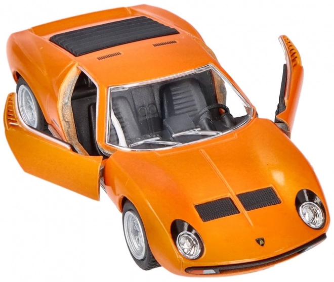 Metal Model Lamborghini Miura P400 SV 1971