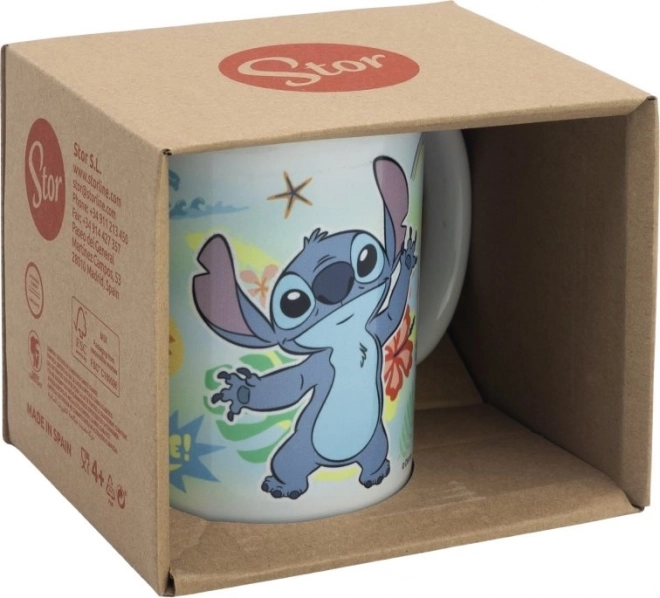 Ceramic Mug 325 ml with Stitch Design