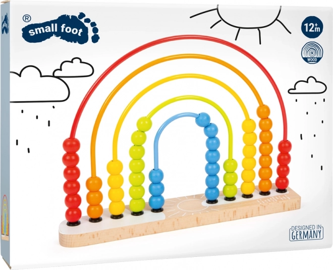 Small Foot Rainbow Bead Maze