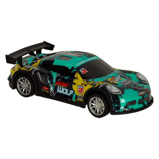 Remote Control Sport Car - Blue and Green