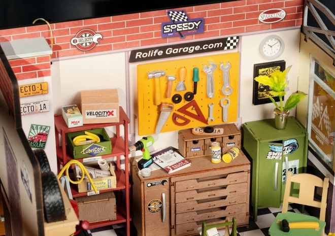 Robotime Miniature Garage Kit