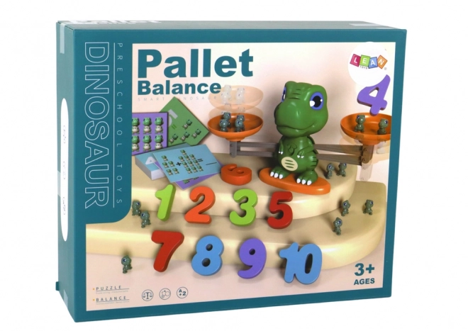 Educational Dinosaur Math Balance Game