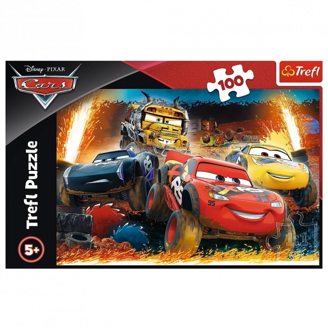 100 Piece Puzzle - Cars 3 Extreme Race