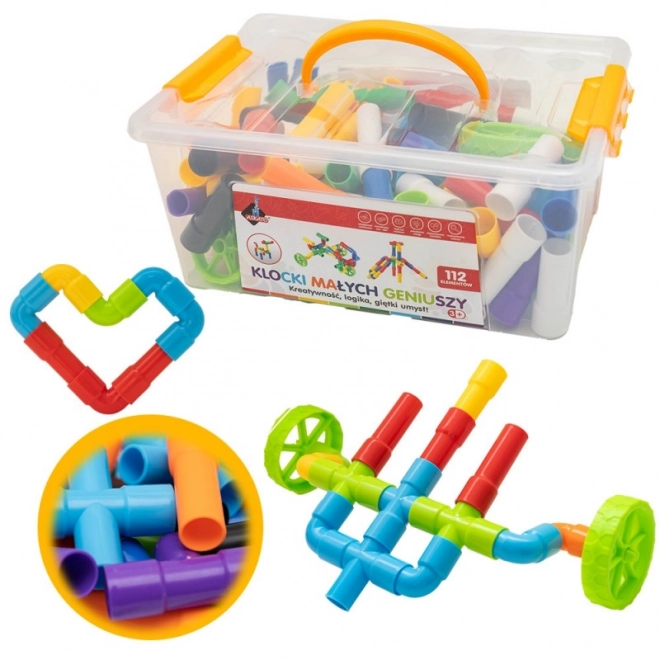 Little Geniuses Construction Blocks 112 Pieces