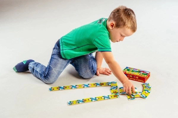 Domino My First Animals Wooden Game