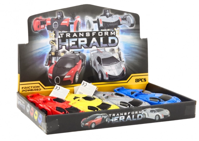 2-in-1 Transforming Robot Sports Car