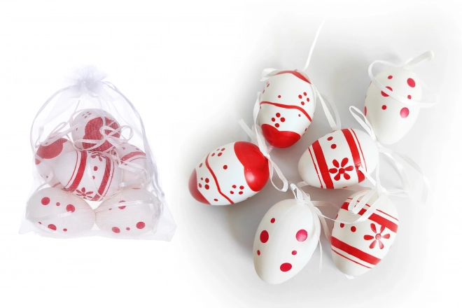 Decorative Painted Plastic Eggs