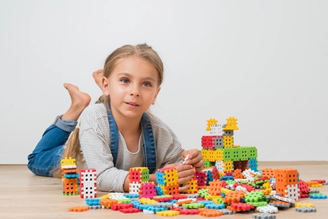 Mini Waffle EDU Building Blocks with Activity Cards