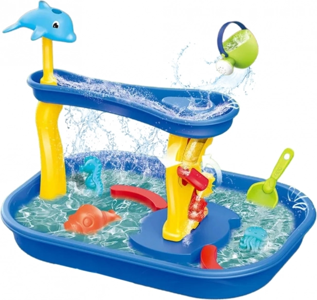 Woopie-Tisch Wasserfall Delphin 11 Stück