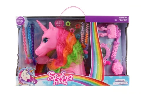 Unicorn Styling Head with Accessories