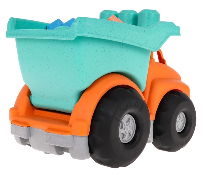 Eco-friendly Dump Truck with Blocks