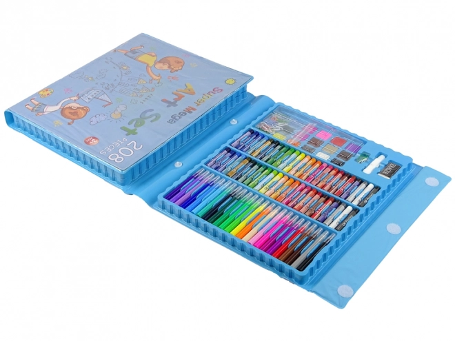 XXL Painting Set in Suitcase with 208 Pieces