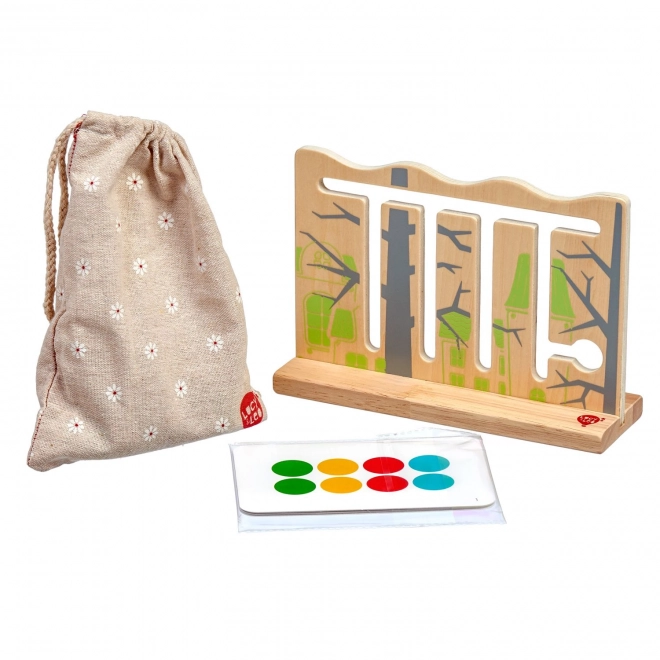 Wooden Motor Skills Game - Birds and Cats