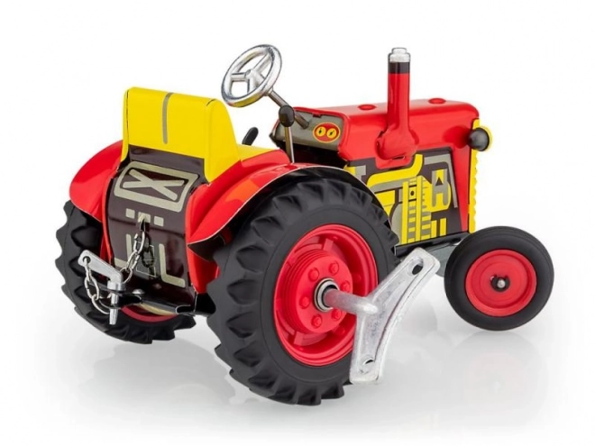 Red Zetor Tractor on Key 14cm 1:25 by Kovap