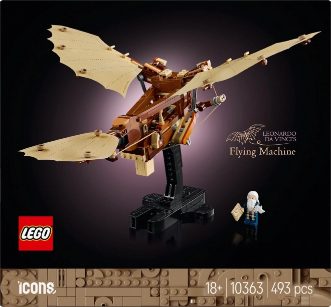 Lego Icons Leonardo da Vinci Flying Machine