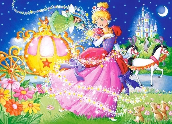 Cinderella Puzzle for Kids - 120 Piece